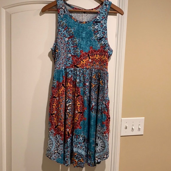 NWT Women's Bohemian Dress, Size Small - Picture 1 of 6